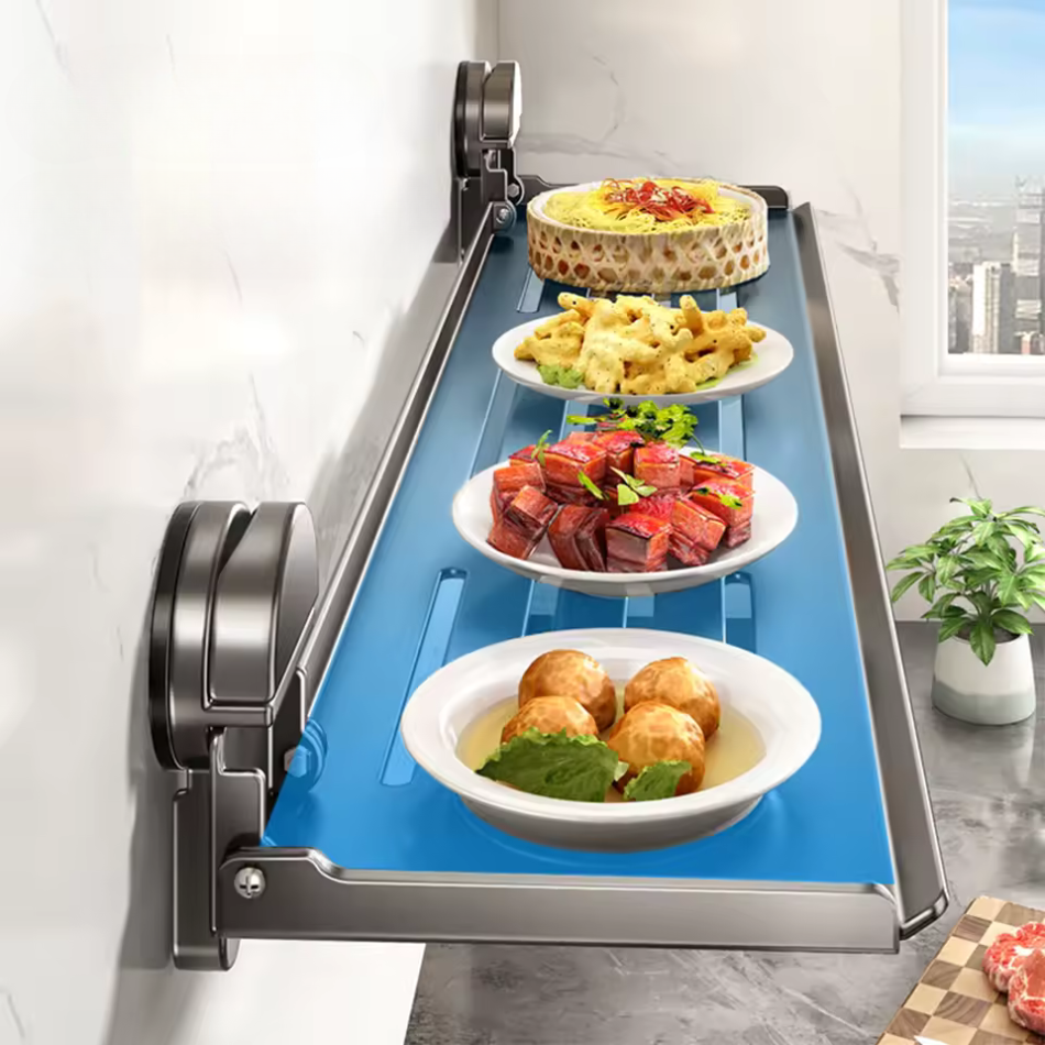 Tablette murale rabattable cuisine