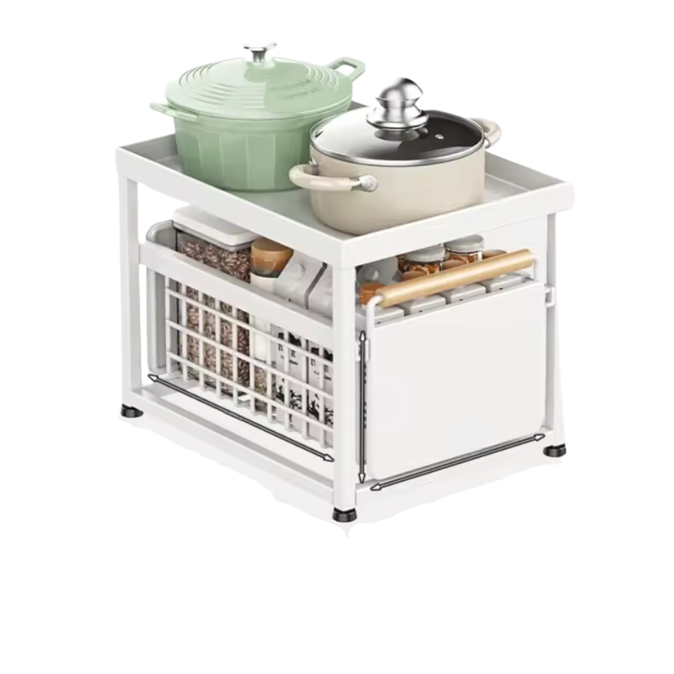 Organisateur cuisineblanc simple