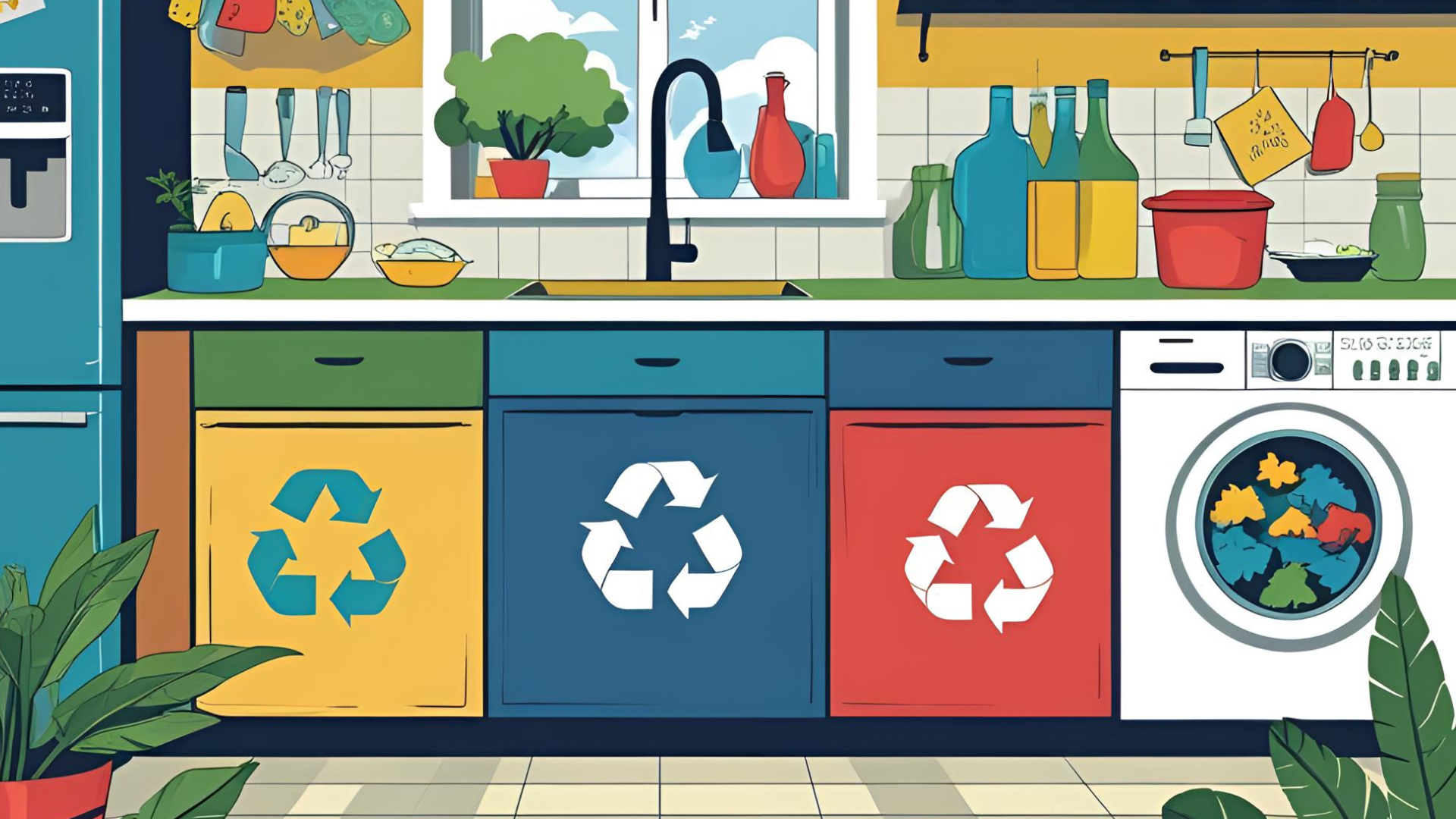 Comment organiser le tri sélectif dans votre cuisine : astuces et outils essentiels - Opti Rangement Image