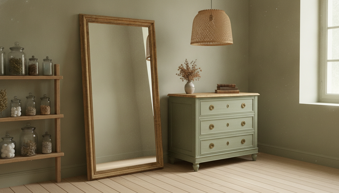 Upcycling déco maison 2026 vieux objets transformés pièces tendance Néo-déco wabi-sabi intérieur premium français