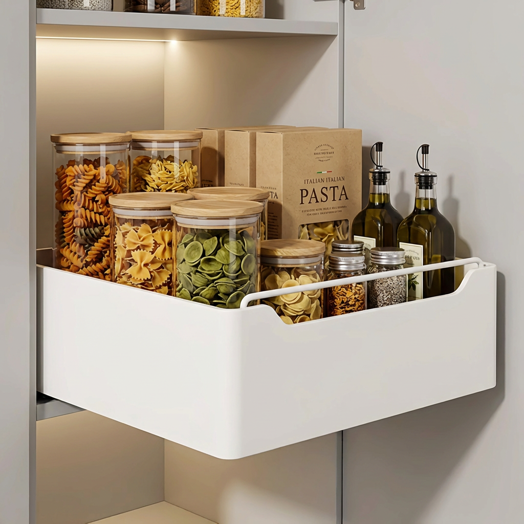 Coulissant & Tiroir cuisine - Opti Rangement