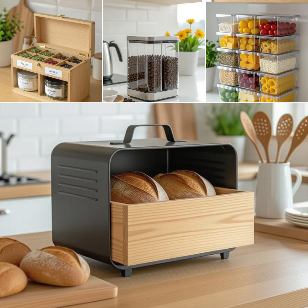 Boite de rangement cuisine - Opti Rangement Image