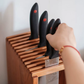 Porte couteau en bois