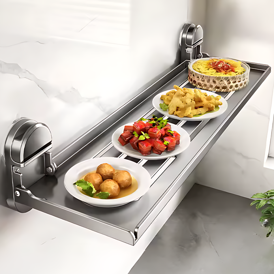 Tablette murale rabattable cuisine