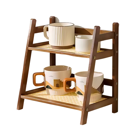 Étagère cuisine en bois