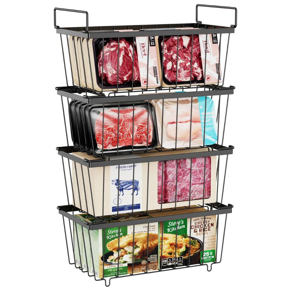 Panier de rangement pour congélateur coffre