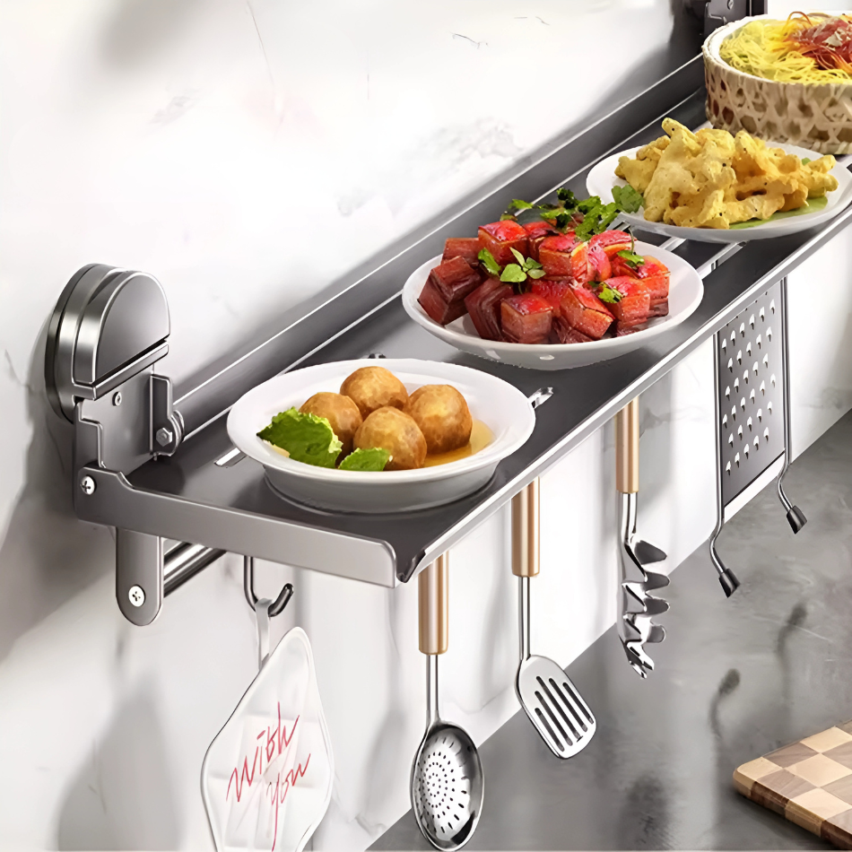 Tablette murale rabattable cuisine