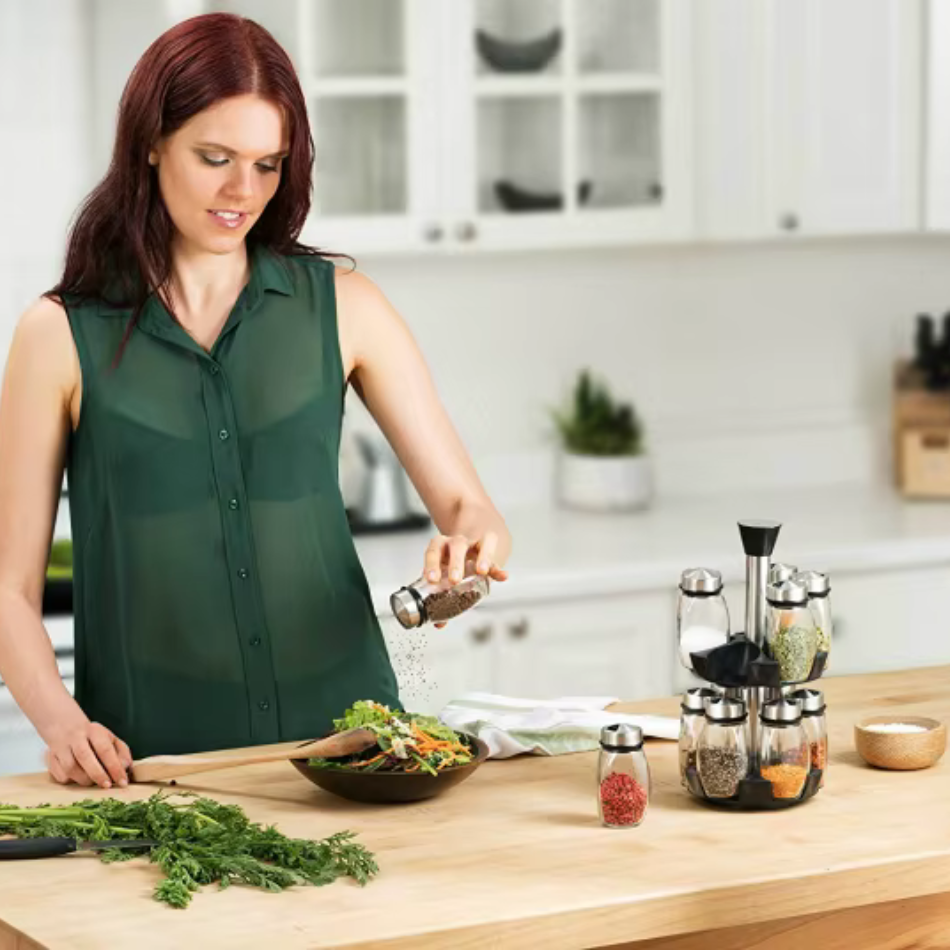 Porte épice rotatif