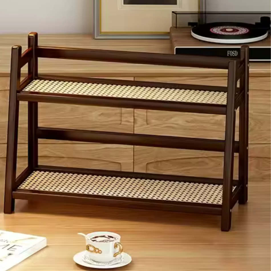 Étagère cuisine en bois