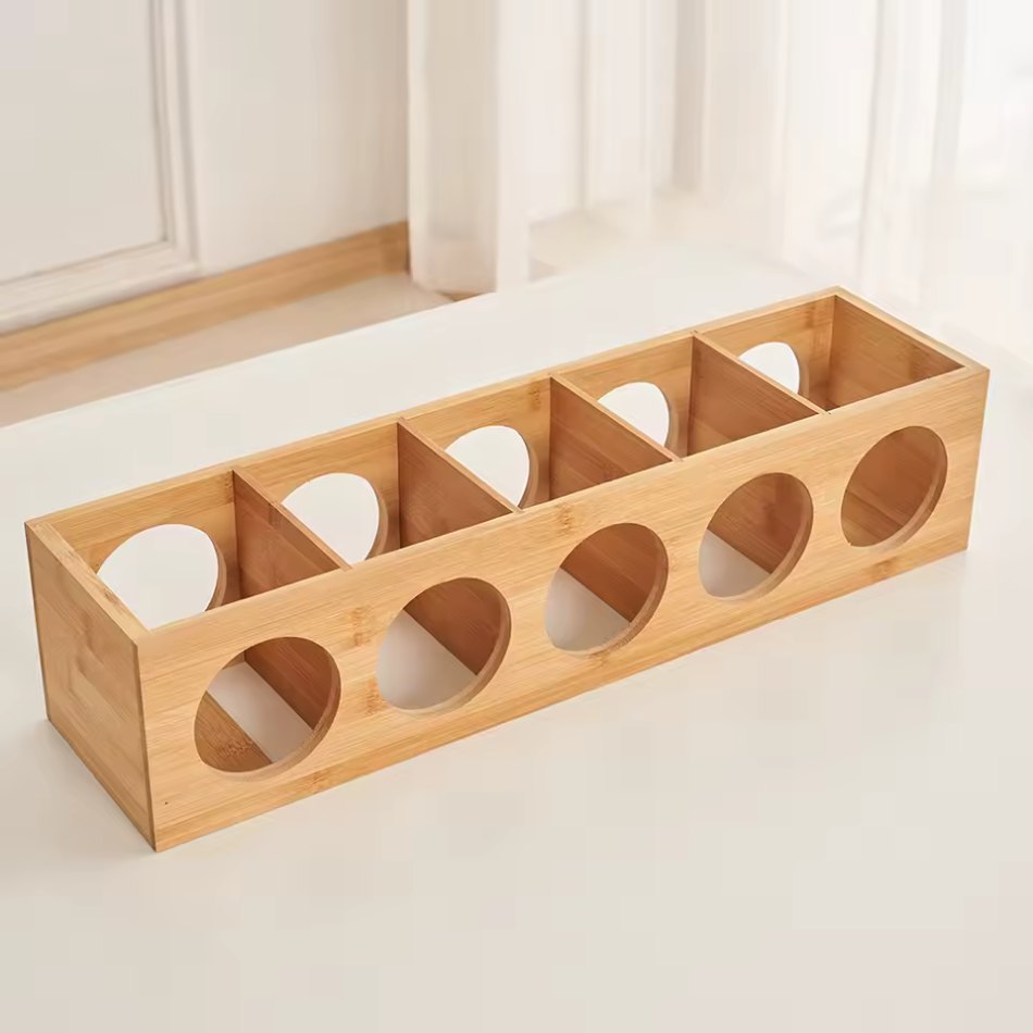 Range-bouteilles en bois