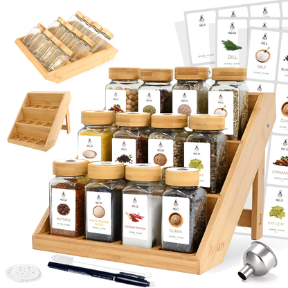 Porte épice bois - Opti Rangement