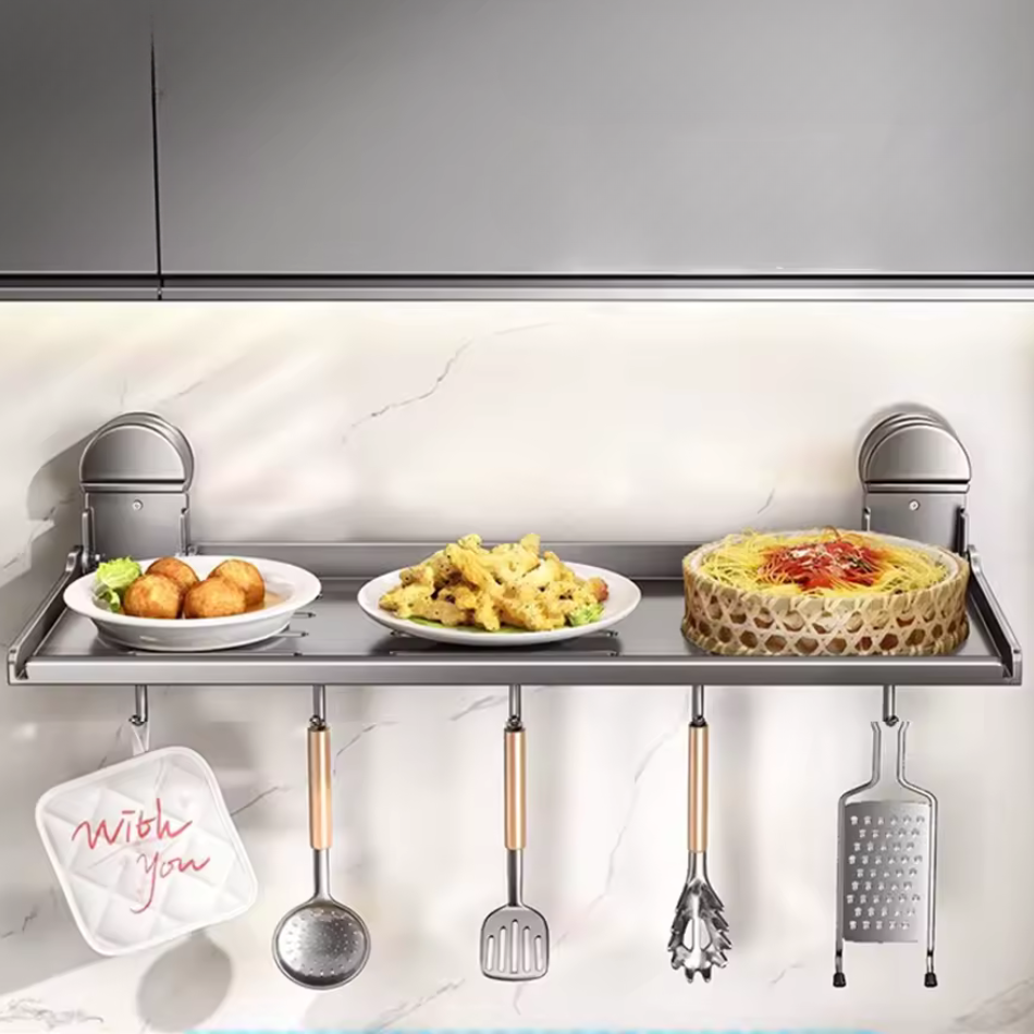 Tablette murale rabattable cuisine