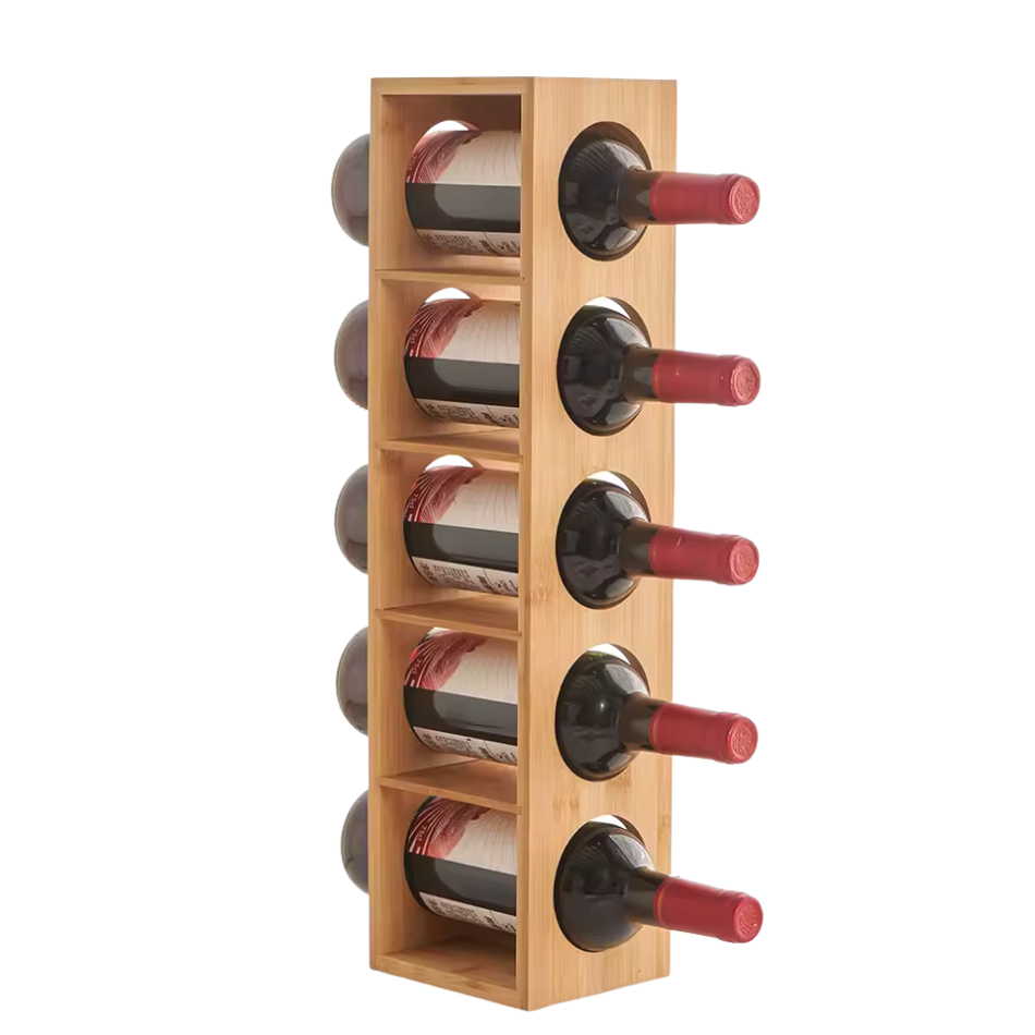 Range-bouteilles en bois