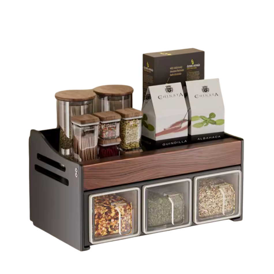 Étagère murale cuisine bois