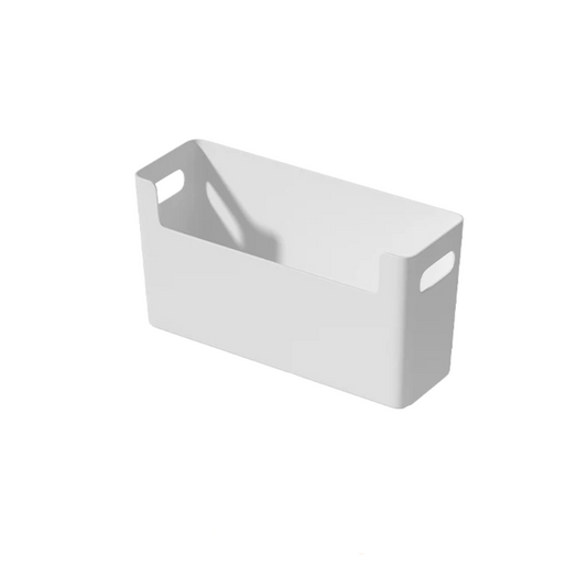 Boite de rangement sous evier fond blanc