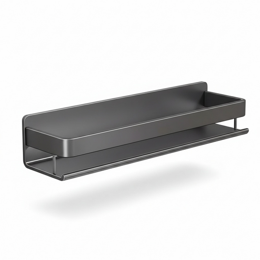 Étagère à épice aluminium fond blanc