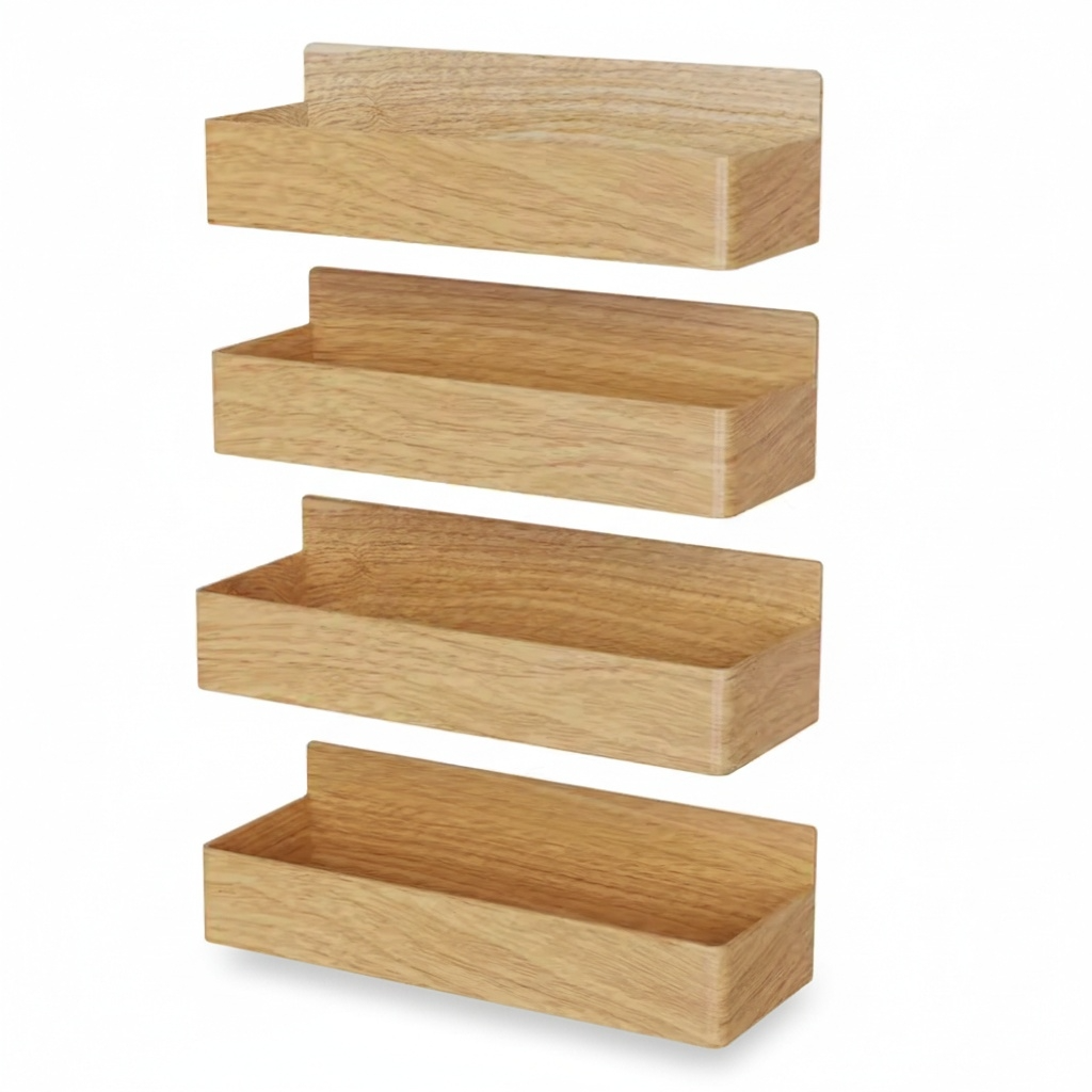 Étagère à épices originale fond blanc