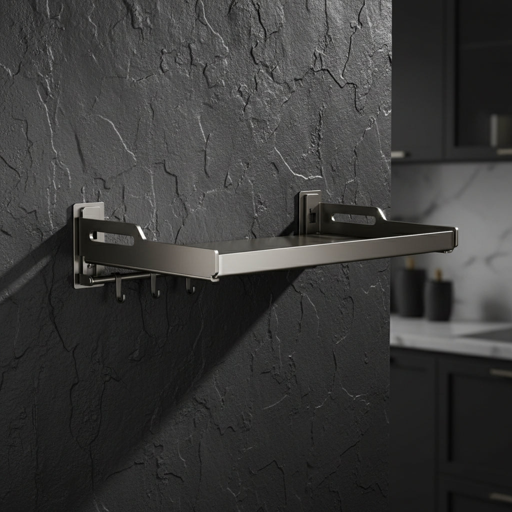 Etagere cuisine inox ambiance 