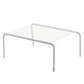 Etagere support sur pied blanc petite taille