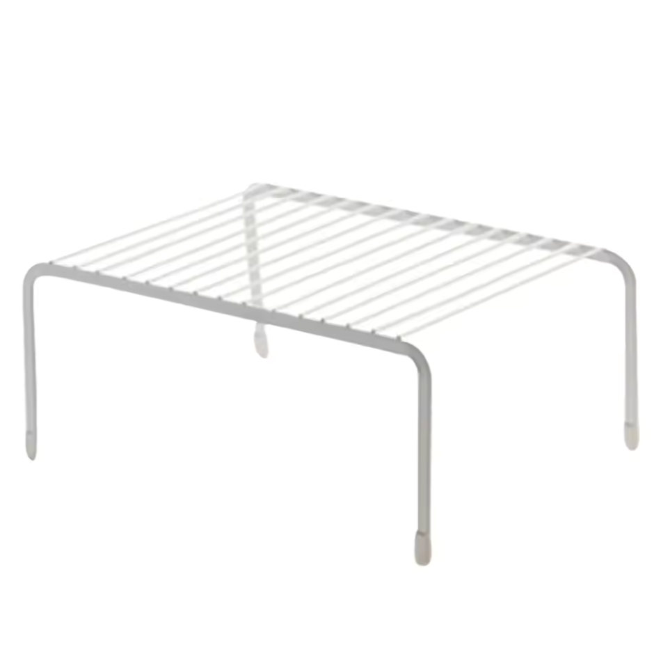 Etagere support sur pied blanc petite taille