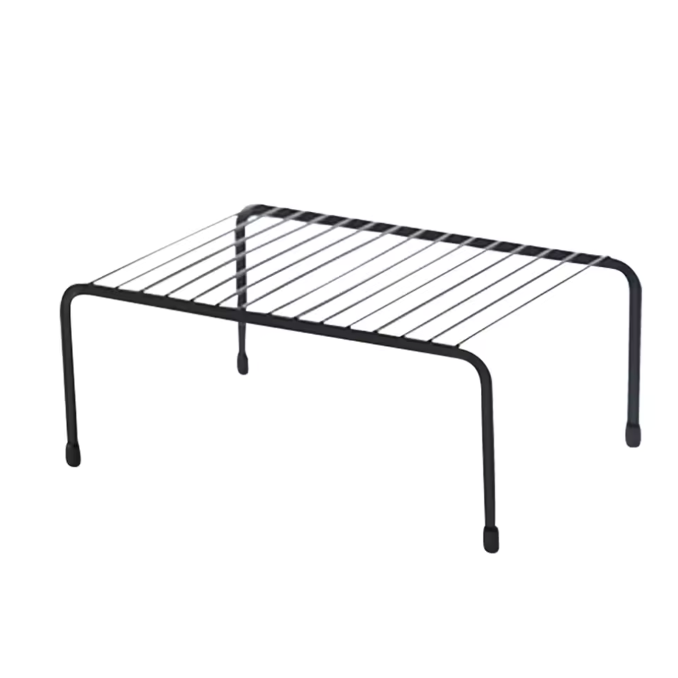 Étagere support sur pied noir petite taille