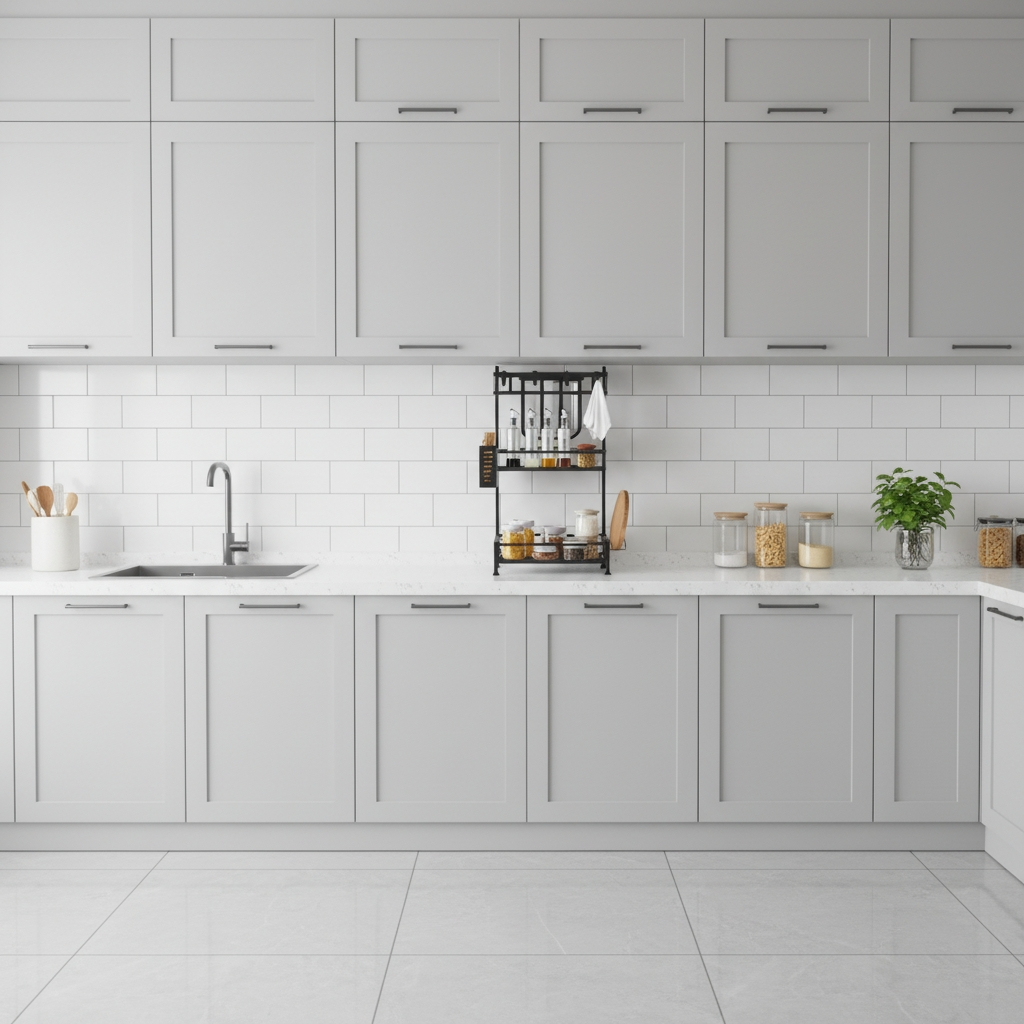 Étagère sur pied optimisée cuisine