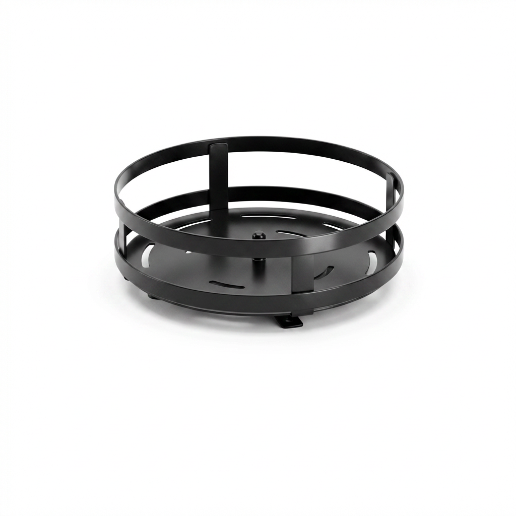 Étagère sur pied rotative
