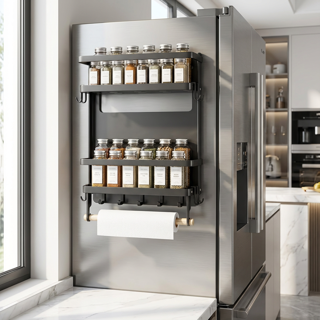 Organisateur magnetique frigo cuisine