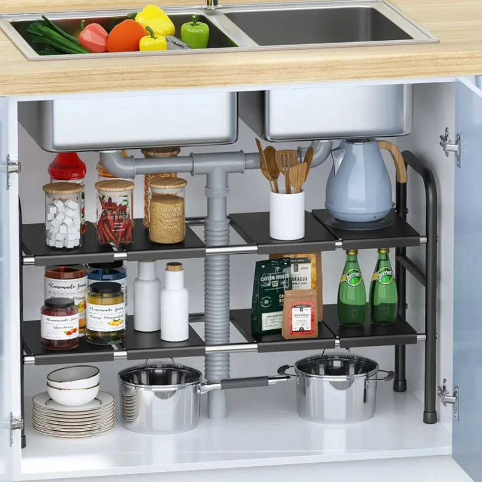 Organisateur sous évier modulaire - Opti Rangement