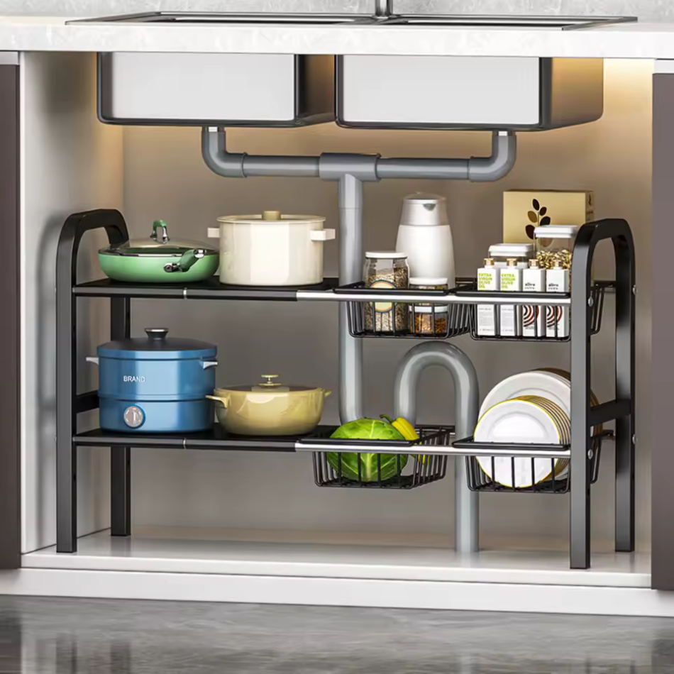 Organisateur sous évier modulaire - Opti Rangement