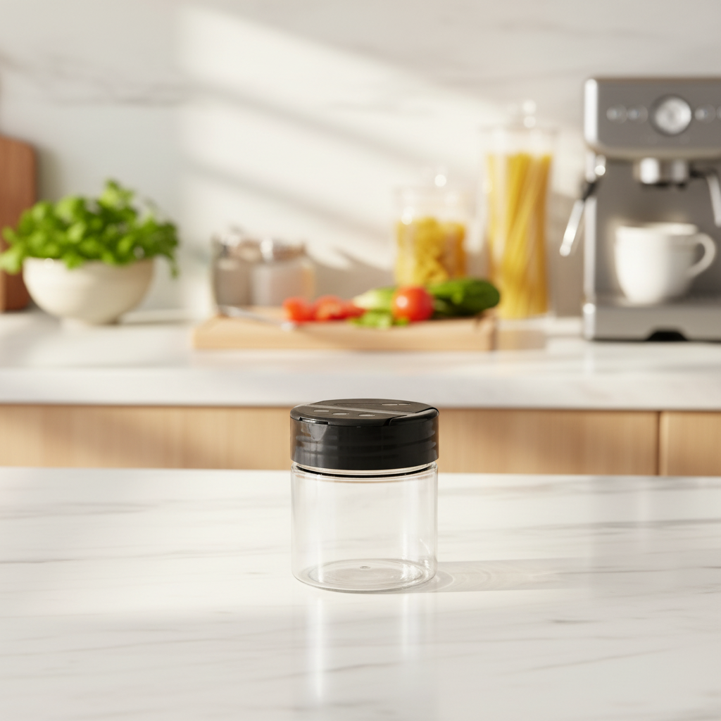 Petit pot à épice sur plan