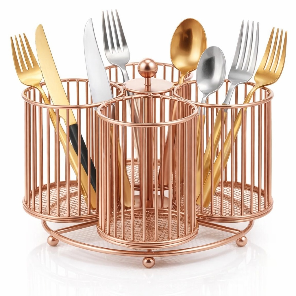 Porte-couvert de table rose