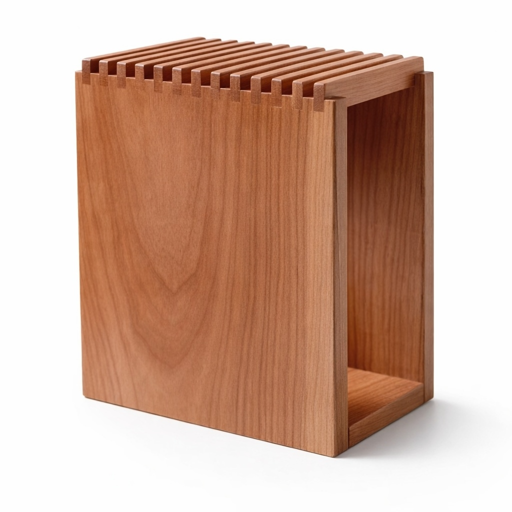 Porte couteau en bois