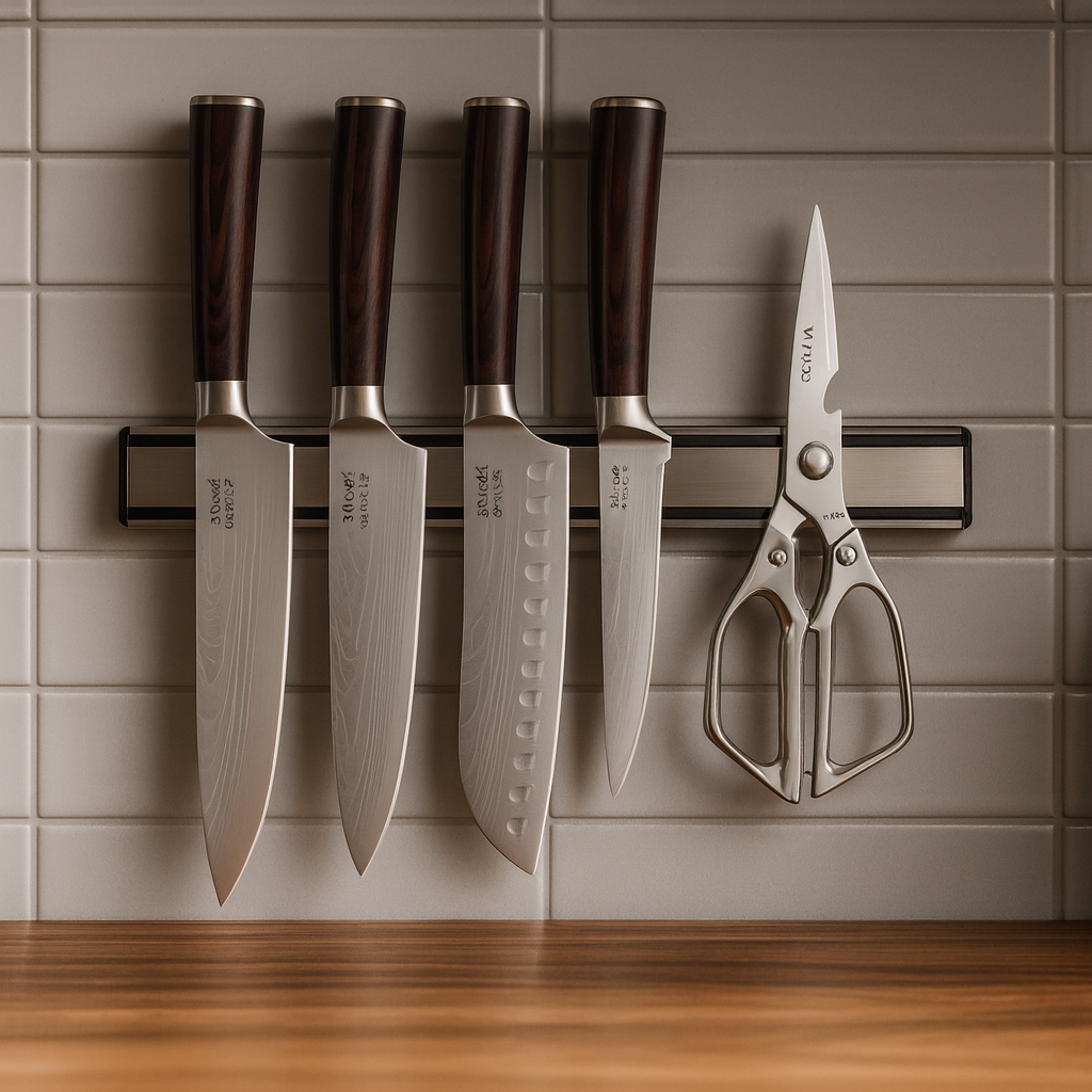 Porte couteau magnétique zoom