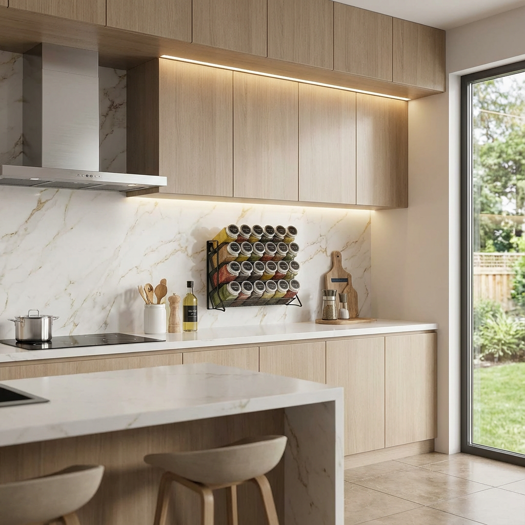 Porte épice murale vue globale