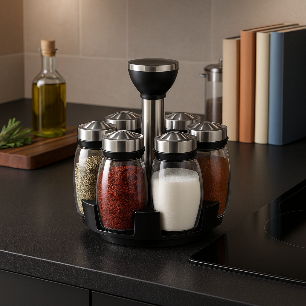 Porte épice rotatif 