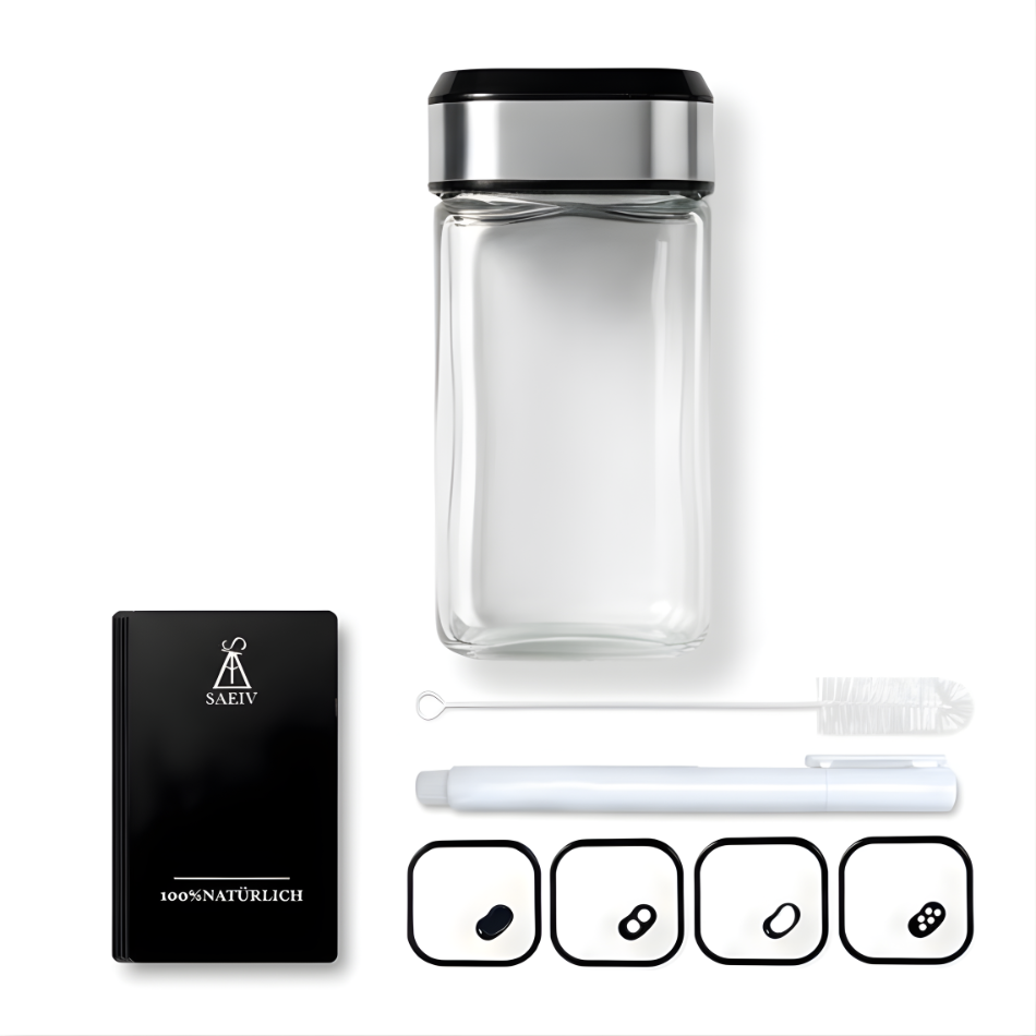 Pot à épice en verre pack