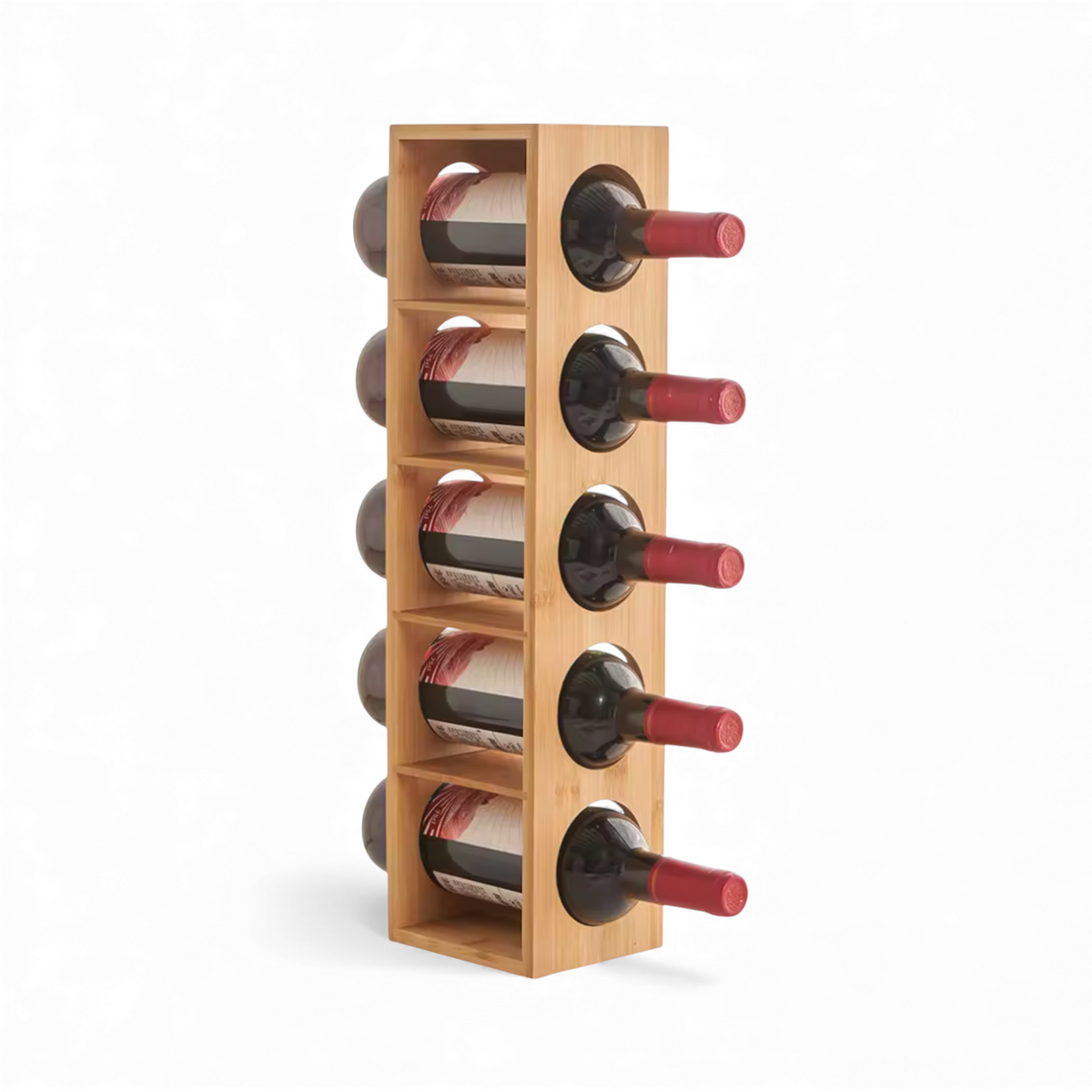Range-bouteilles en bois
