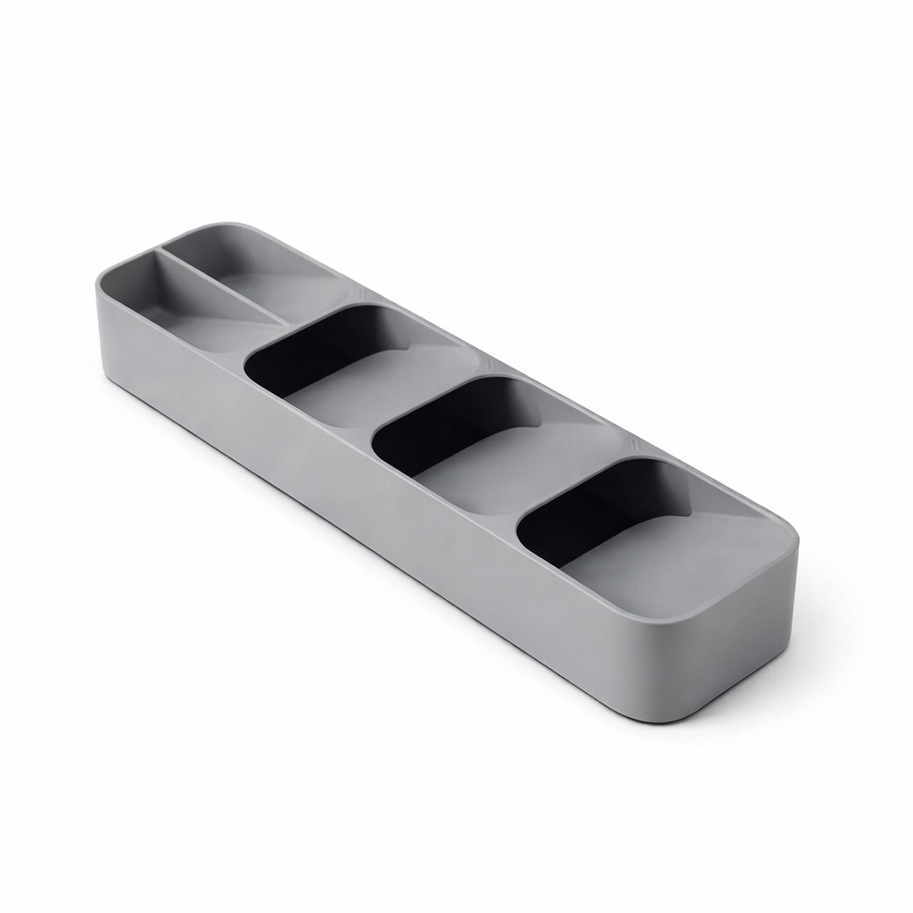 Range Couvert Tiroir gris