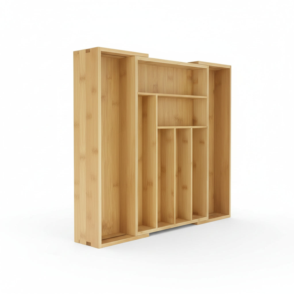 Rangement couvert en bois coté