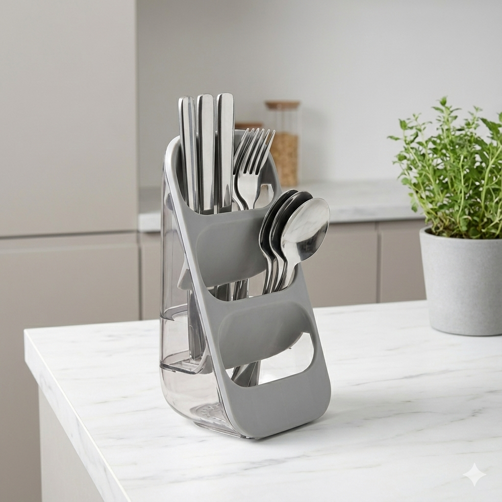 Rangement couverts vertical - Opti Rangement