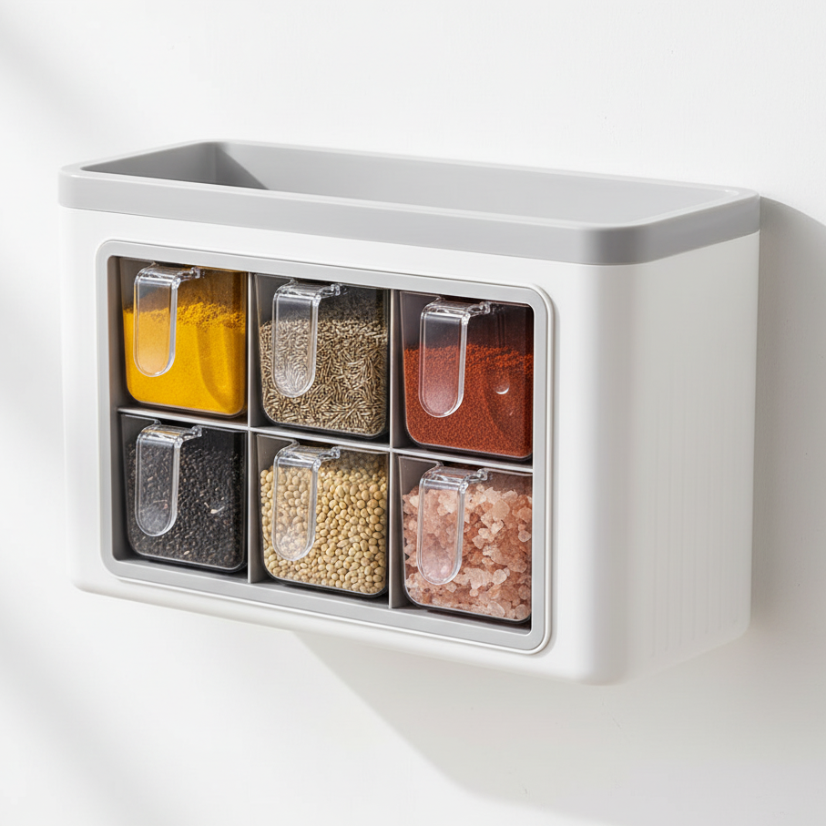 Rangement épice mural 3