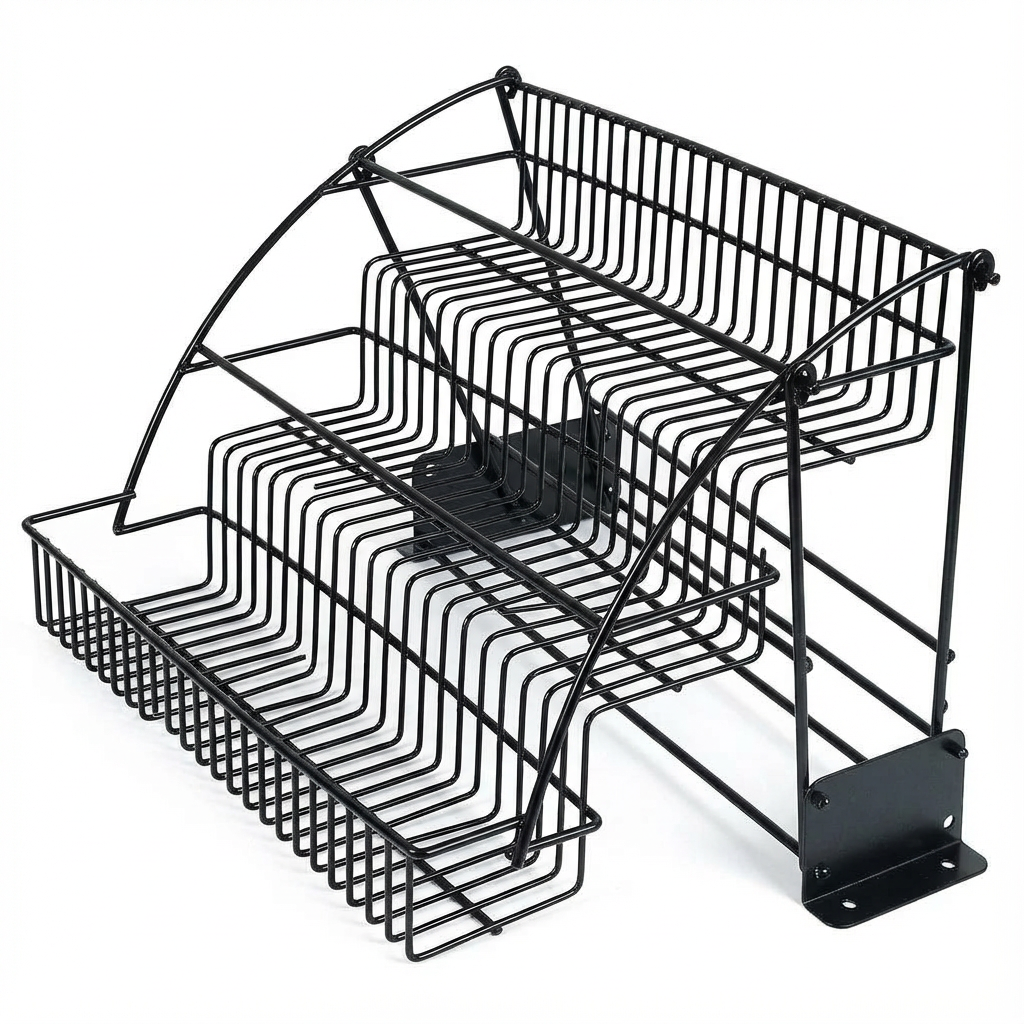 Rangement épices placard fond blanc