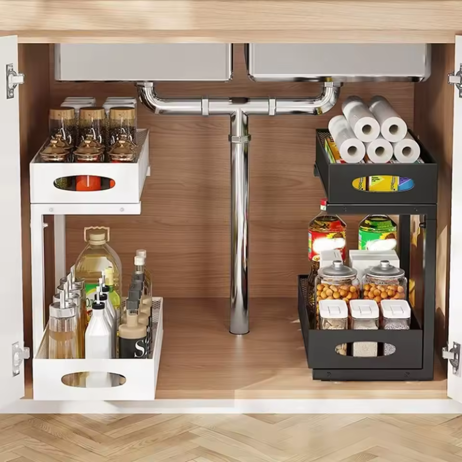 Rangement sous évier tiroir