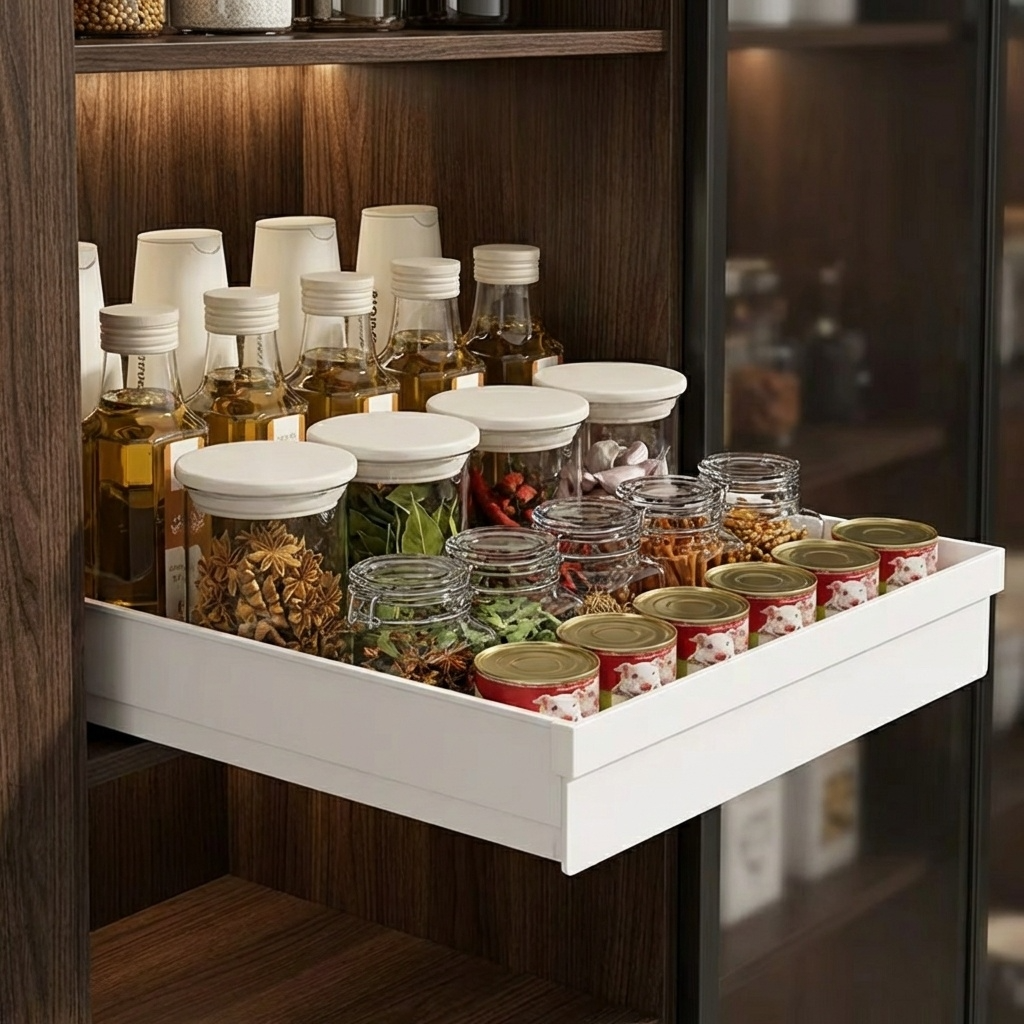 Rangement tiroir plastique armoire