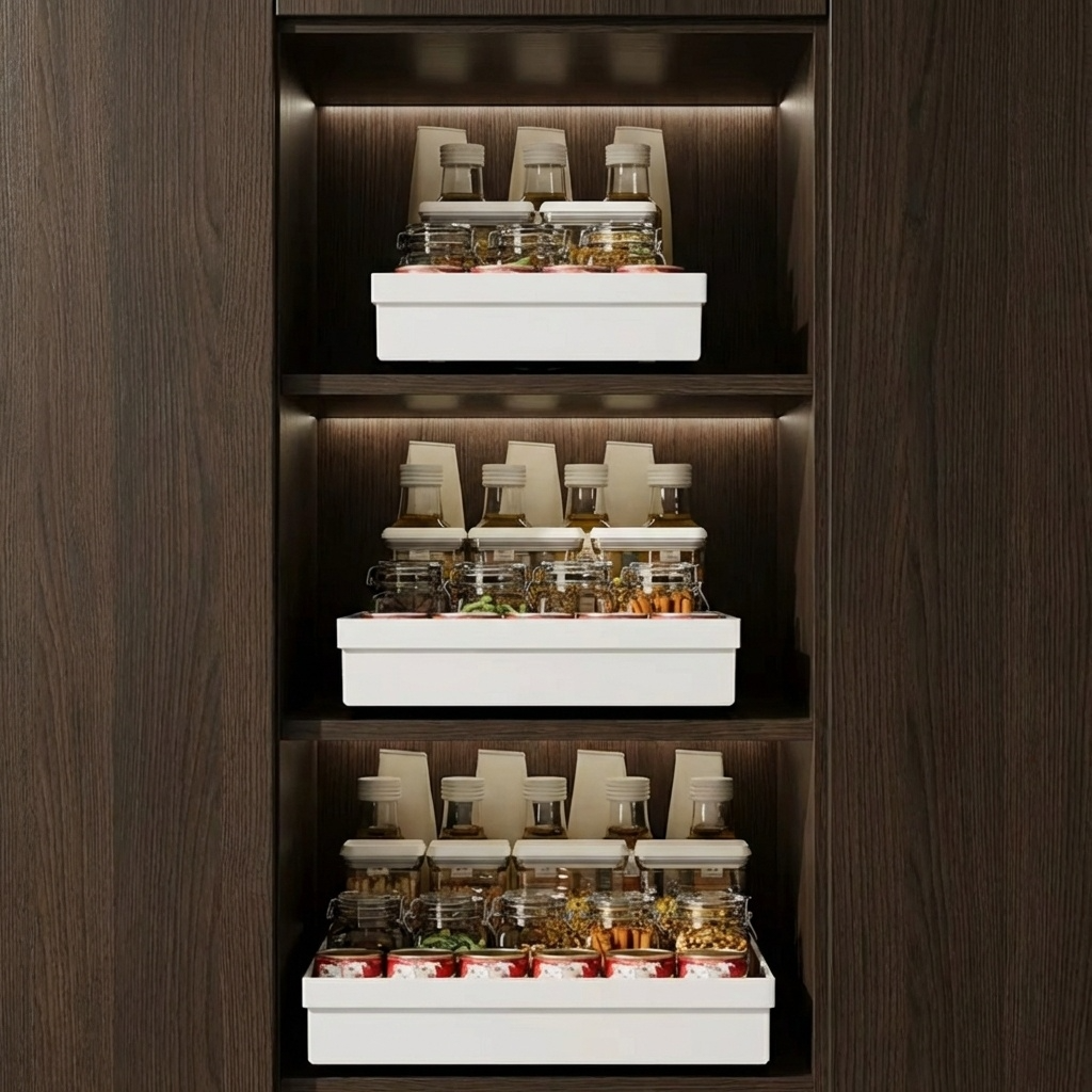 Rangement tiroir plastique tailles