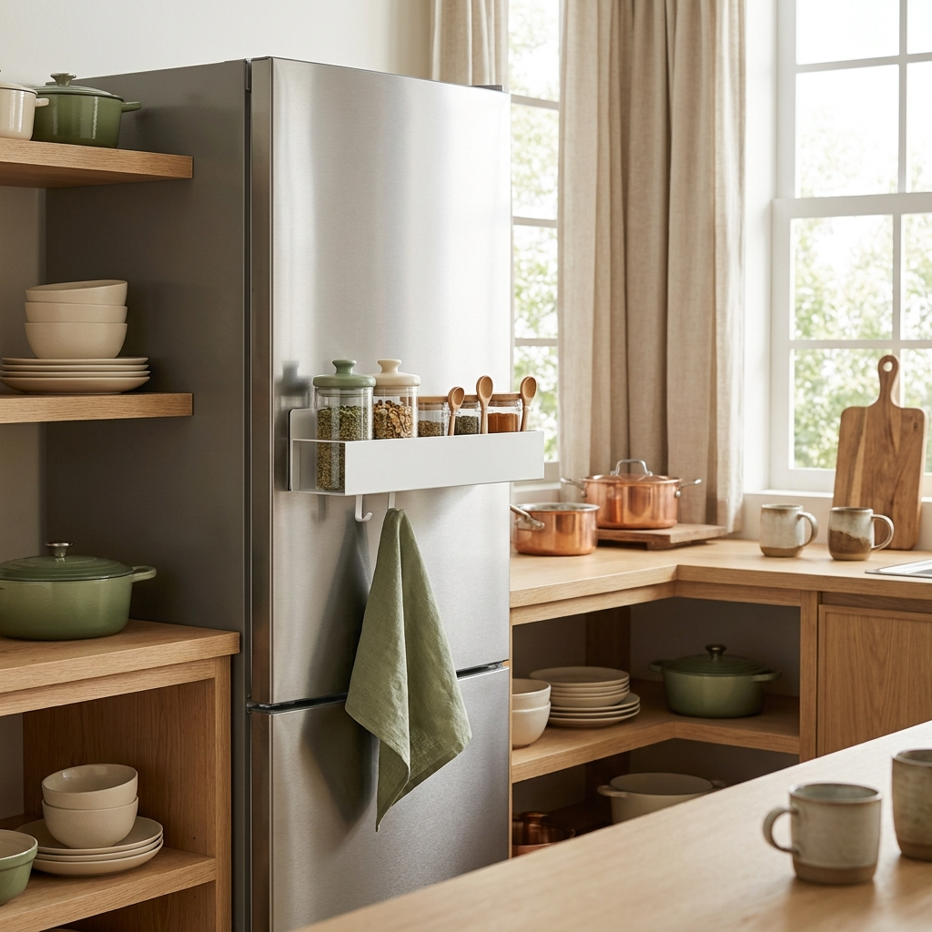 Organisation harmonieuse et chic dans la cuisine