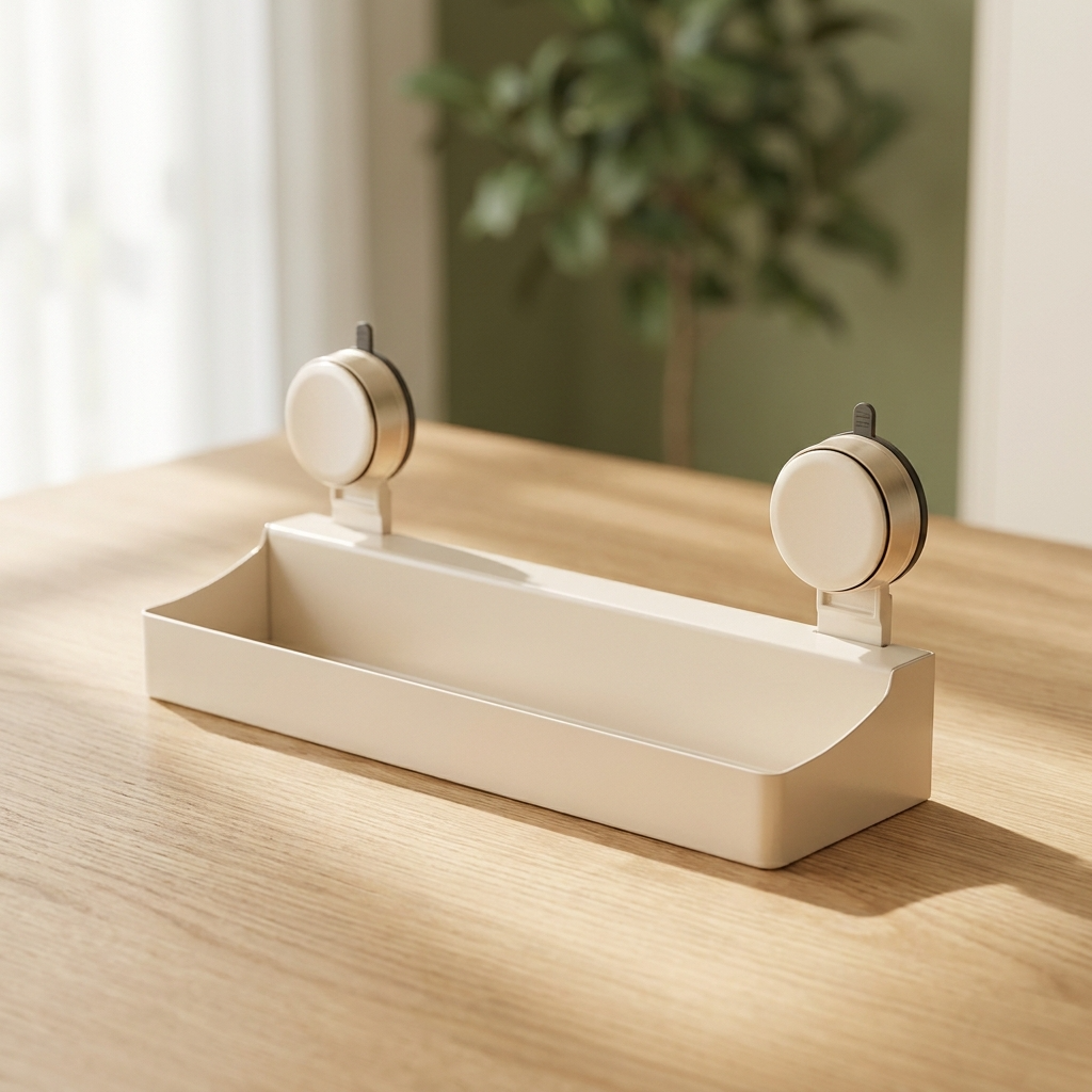 Étagère de rangement premium sur fond minéral
