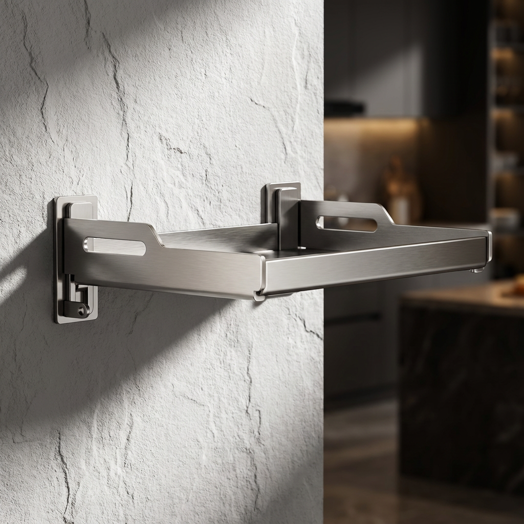 Étagère cuisine 30 cm sur mur
