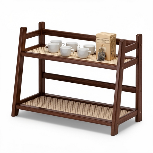 Étagère cuisine en bois grand